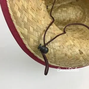 New University Of Alabama Woven Paper Straw Cowboy Hat Accessories | New University Of Alabama Woven Paper Straw  main image 3
